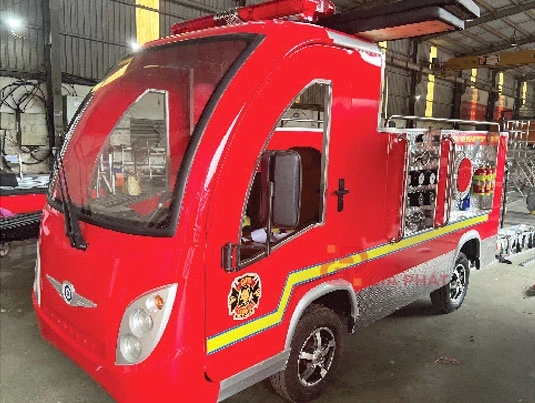 Xe cứu hoả mô hình chạy điện Kid zania