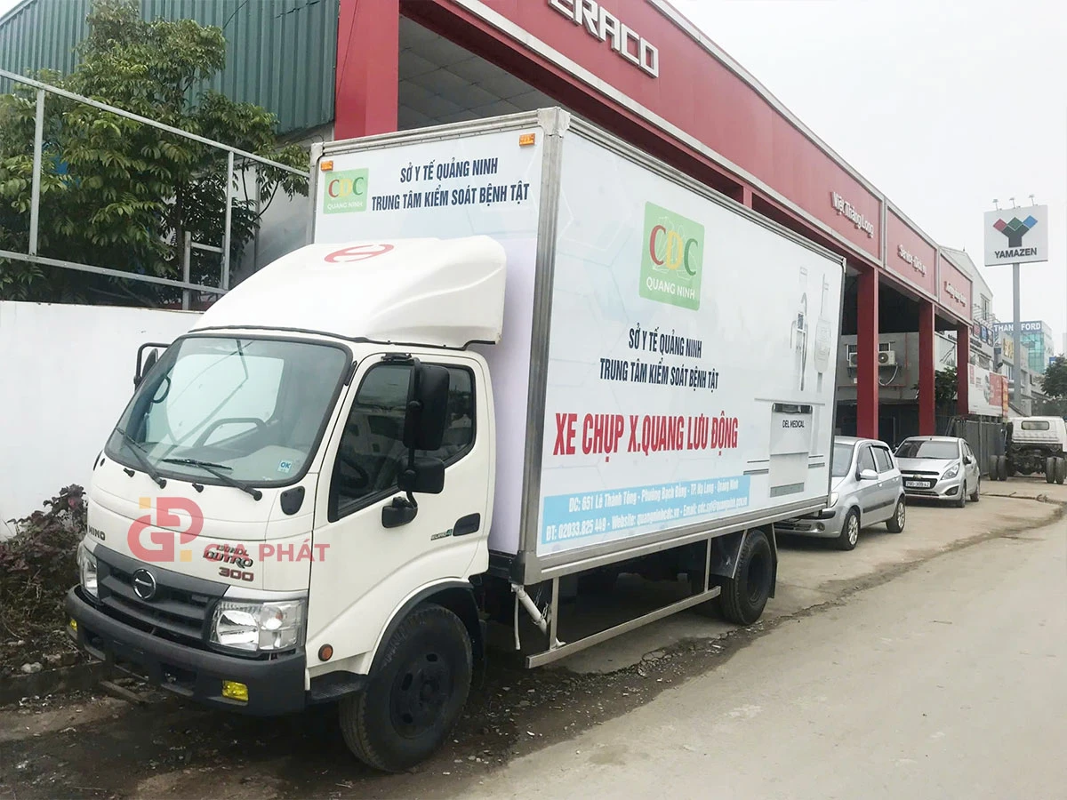 Xe chụp X-Quang lưu động HINO