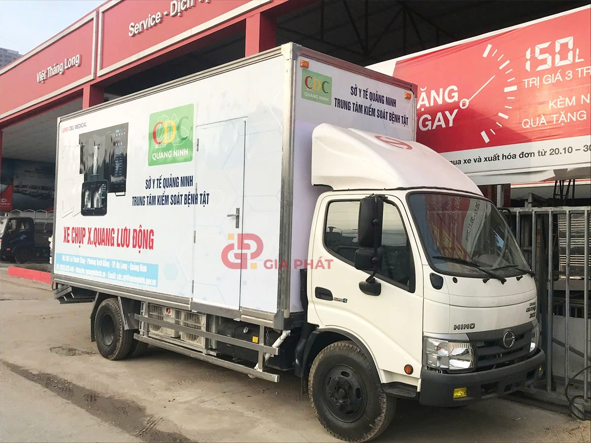 Xe chụp X-Quang lưu động HINO